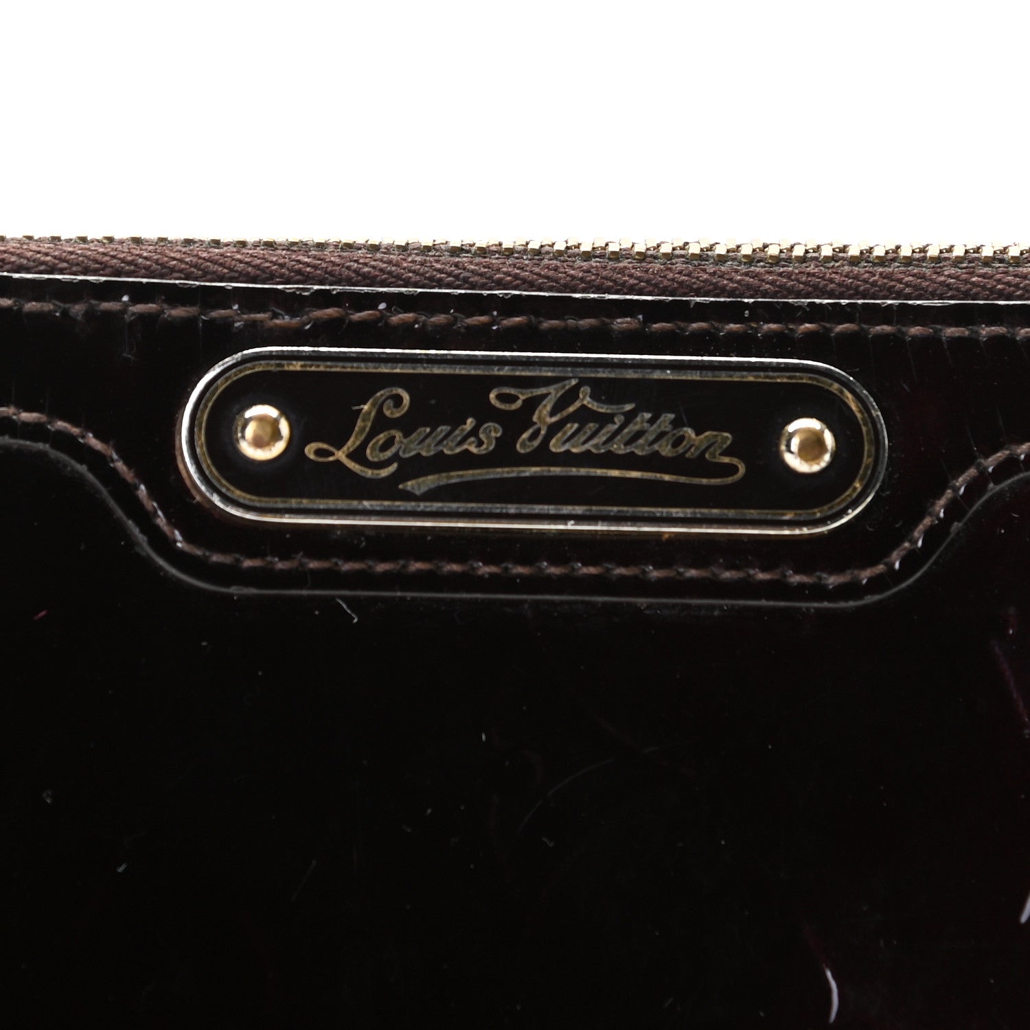 Louis Vuitton Vernis Trousse Cosmetic Pouch Amarante 7 of 8