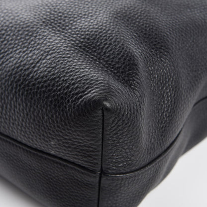 Prada Vitello Daino Tote Black 14 of 14