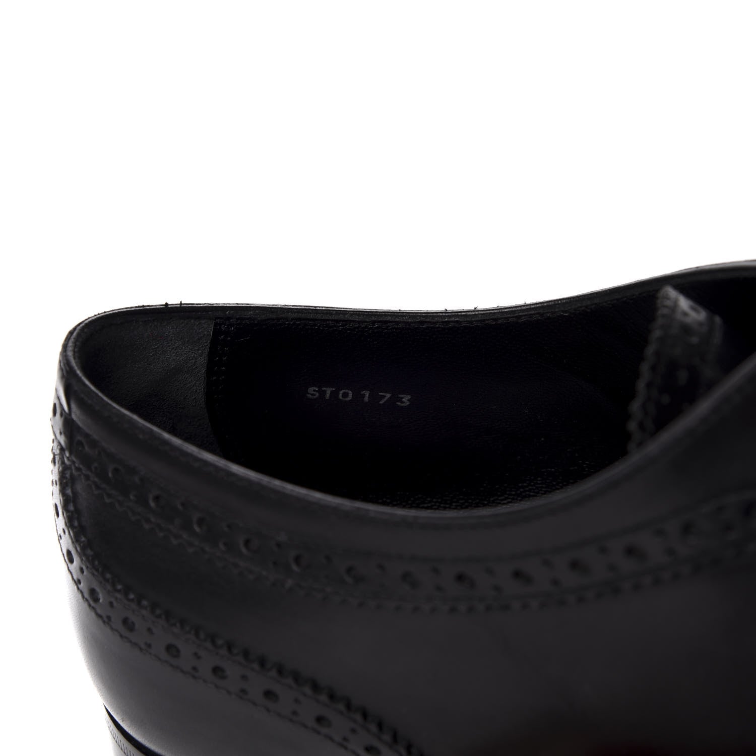 Louis Vuitton Calfskin Dandy Derby Shoes 10.5 Black 9 of 12