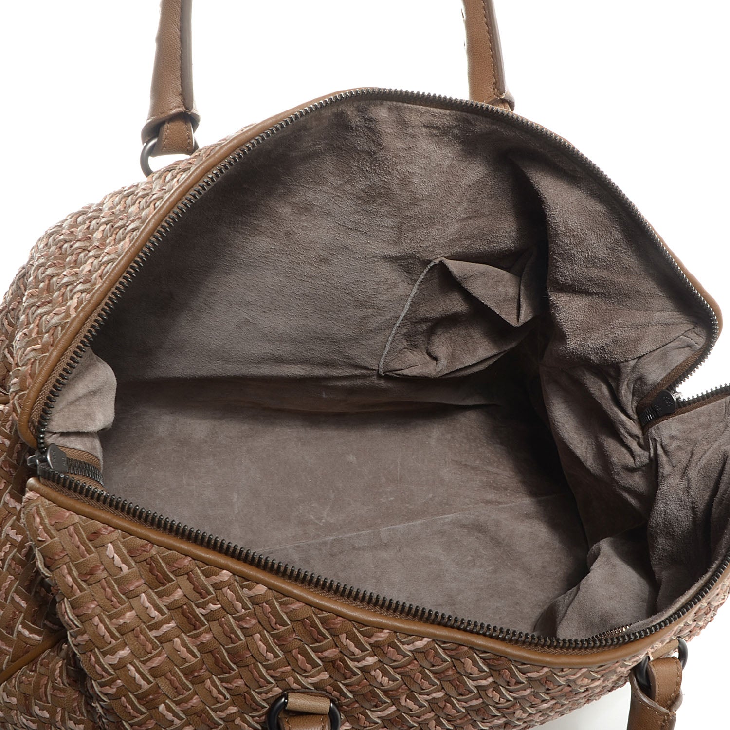 Bottega Veneta Intrecciato Paglia Tote Cigar 5 of 9