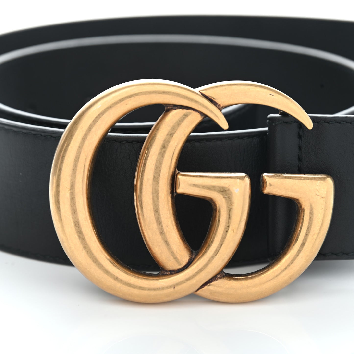 Calfskin Double G 40mm Belt 85 34 Black