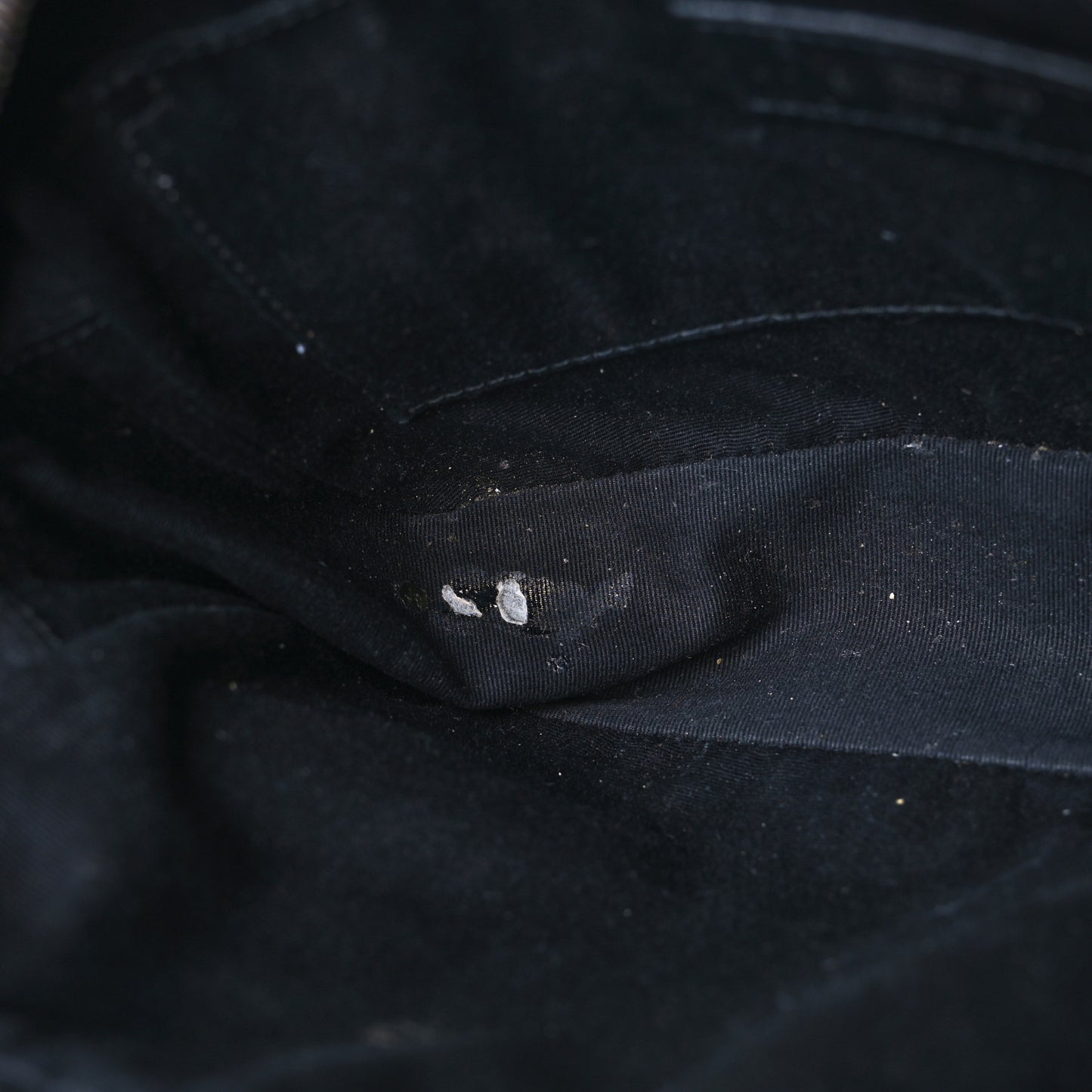 Calfskin Matelasse Monogram Lou Camera Bag Navy