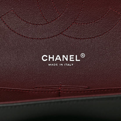 Chanel Lambskin Quilted Jumbo Double Flap Black 6 of 11