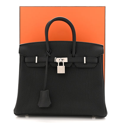 Hermes Togo Birkin 25 Black 11 of 11