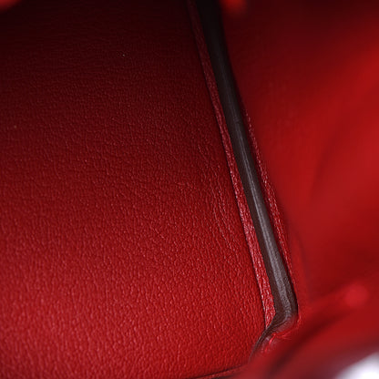 Hermes Epsom Birkin 30 Rouge Casaque 41 of 49