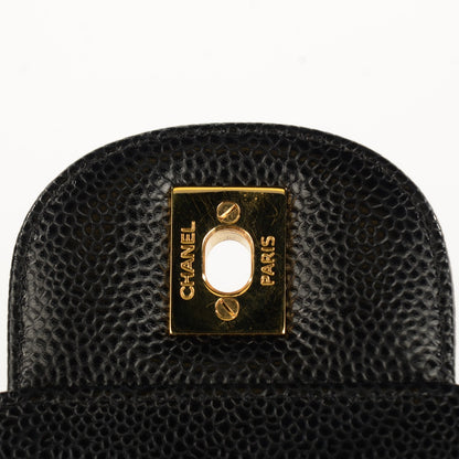 Chanel Caviar Quilted Maxi Double Flap Black 5 of 8