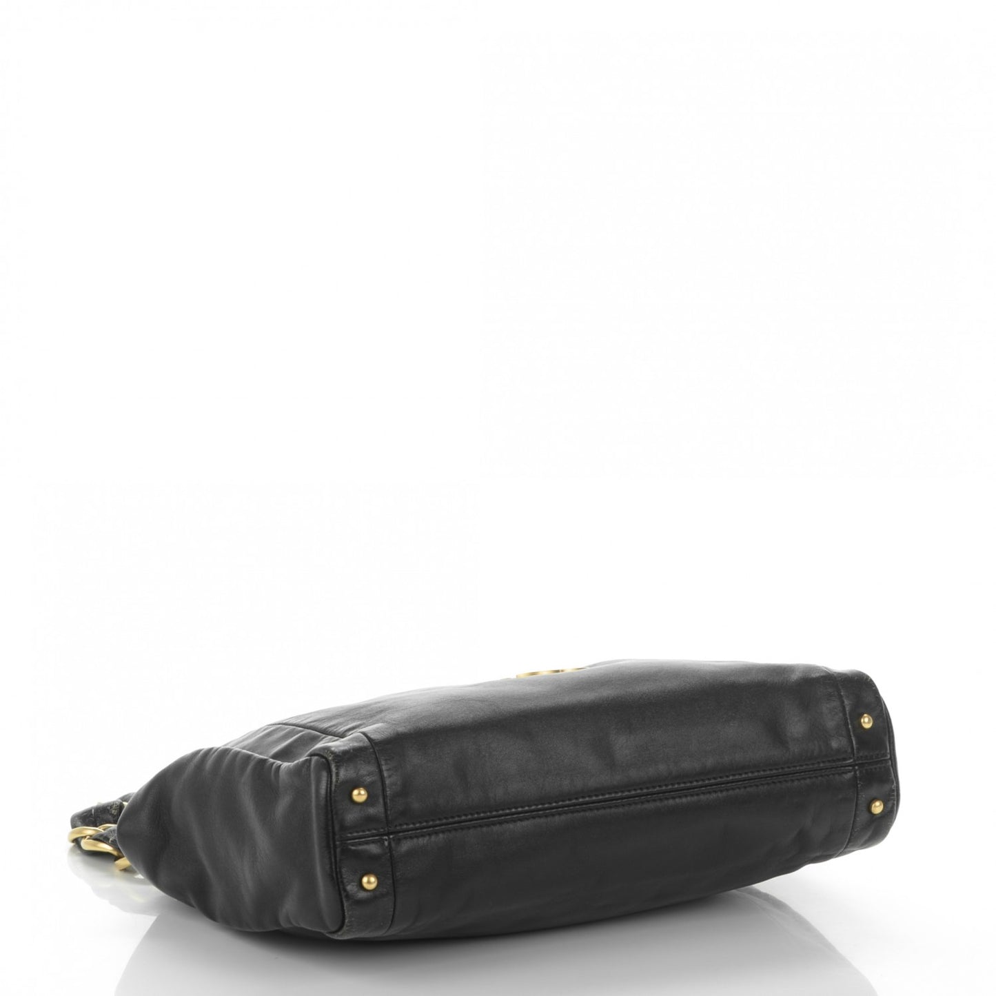 Lambskin Small Olsen Shoulder Bag Black