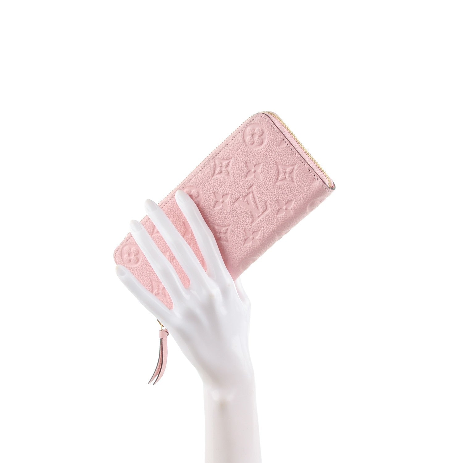 Louis Vuitton Empreinte Clemence Wallet Rose Ballerine 2 of 7