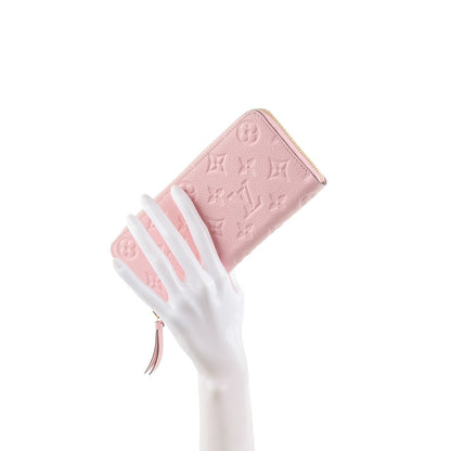 Louis Vuitton Empreinte Clemence Wallet Rose Ballerine 2 of 7