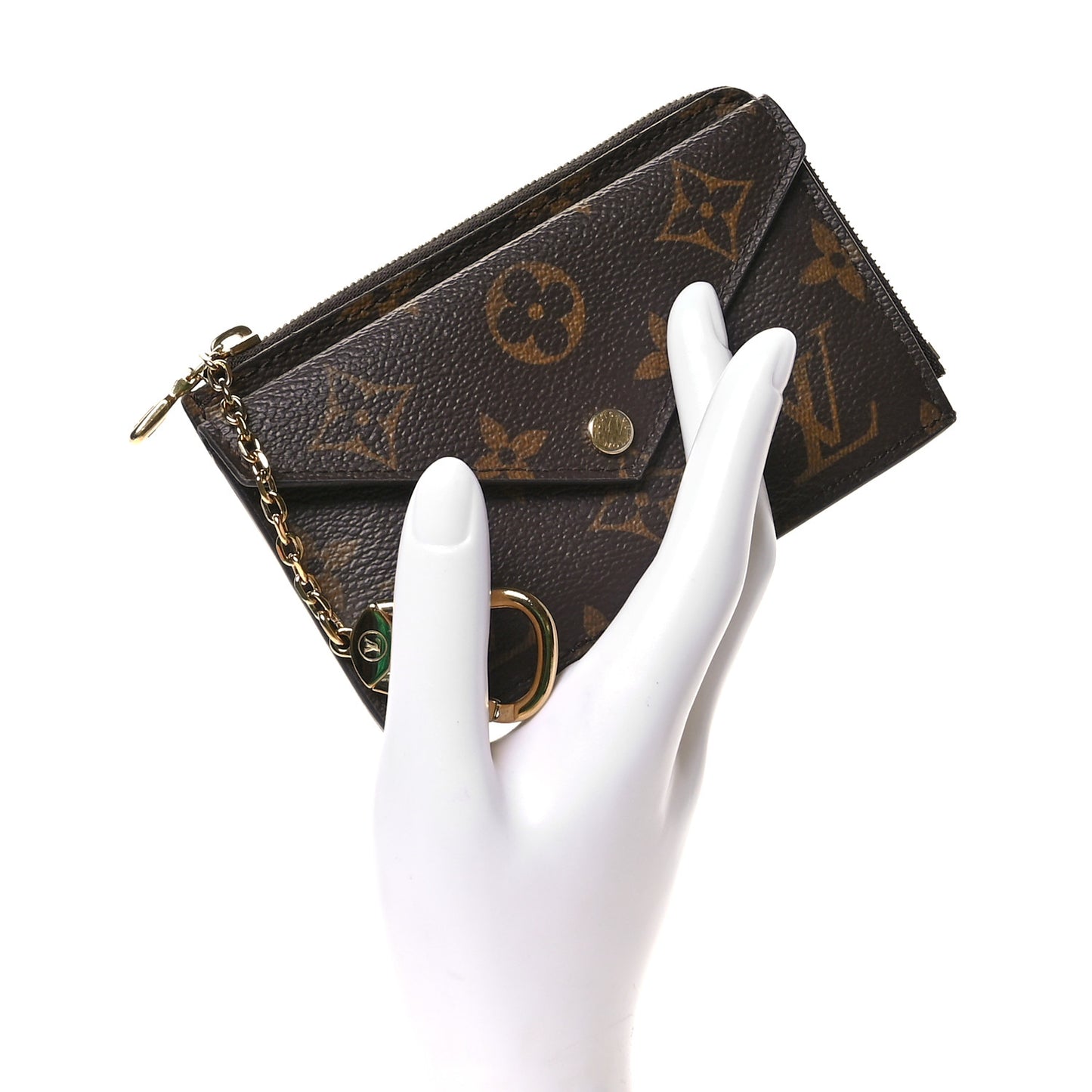 Monogram Recto Verso Card Holder Black