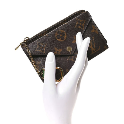 Louis Vuitton Monogram Recto Verso Card Holder Black 2 of 7
