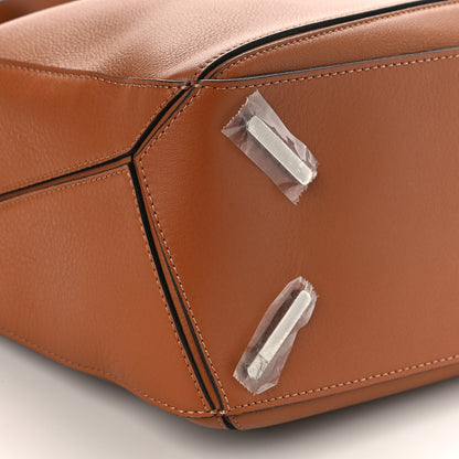 Loewe Calfskin Medium Puzzle Bag Tan 7 of 8