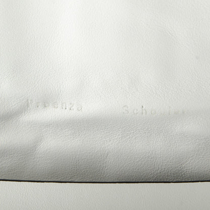 Proenza Schouler Lambskin Woven Small Lunch Bag Clutch Black White 6 of 7