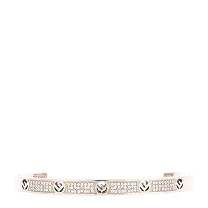 Fendi Metal Crystal F is Fendi Bracelet L Silver 1 of 4