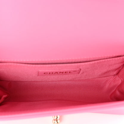 Chanel Calfskin Quilted Small Boy Flap Pink 5 of 9
