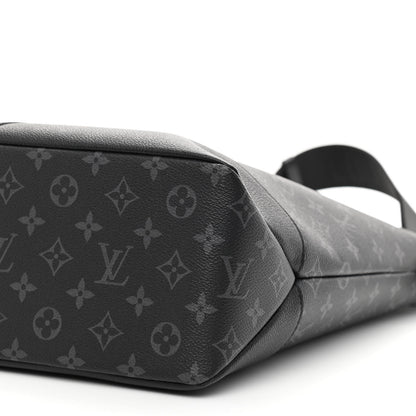 Louis Vuitton Monogram Eclipse Saumur Tote Black 9 of 9