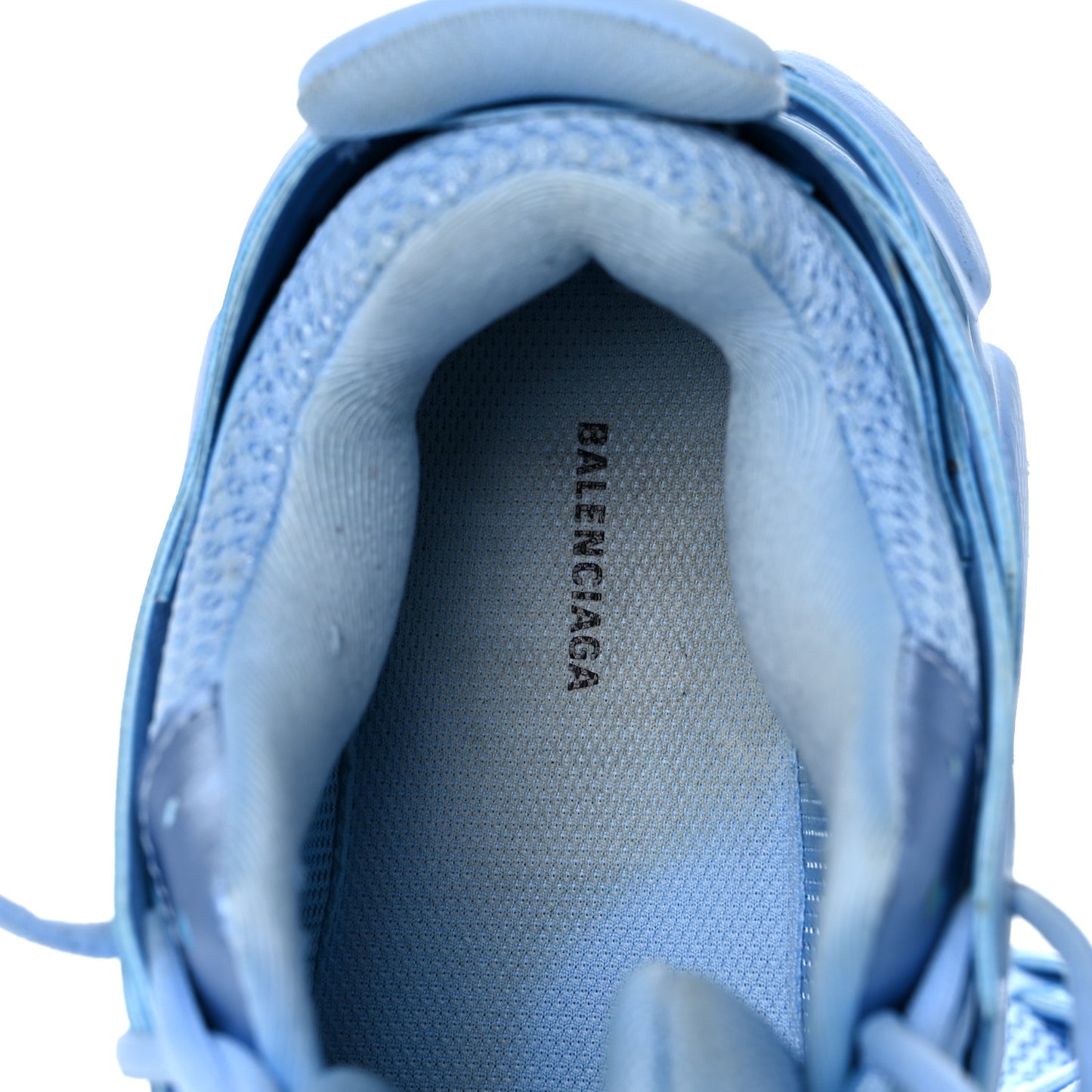 Mesh Nylon Womens Track Sneakers 39 Light Blue