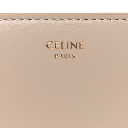 Celine Shiny Calfskin Small Triomphe Wallet Pale Beige 6 of 8