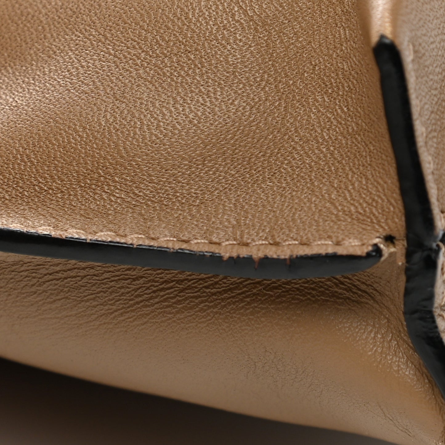 Calfskin T Pouch Mink