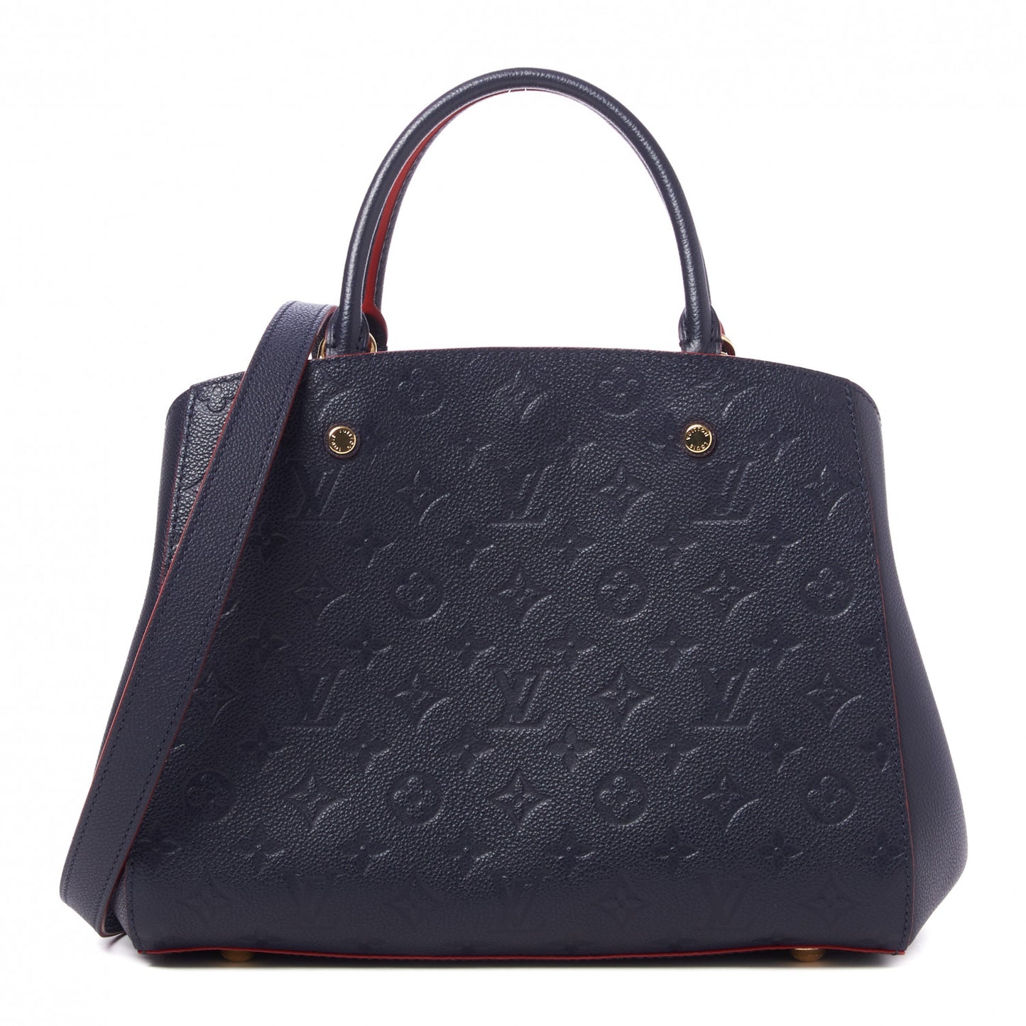 Empreinte Montaigne MM Marine Rouge