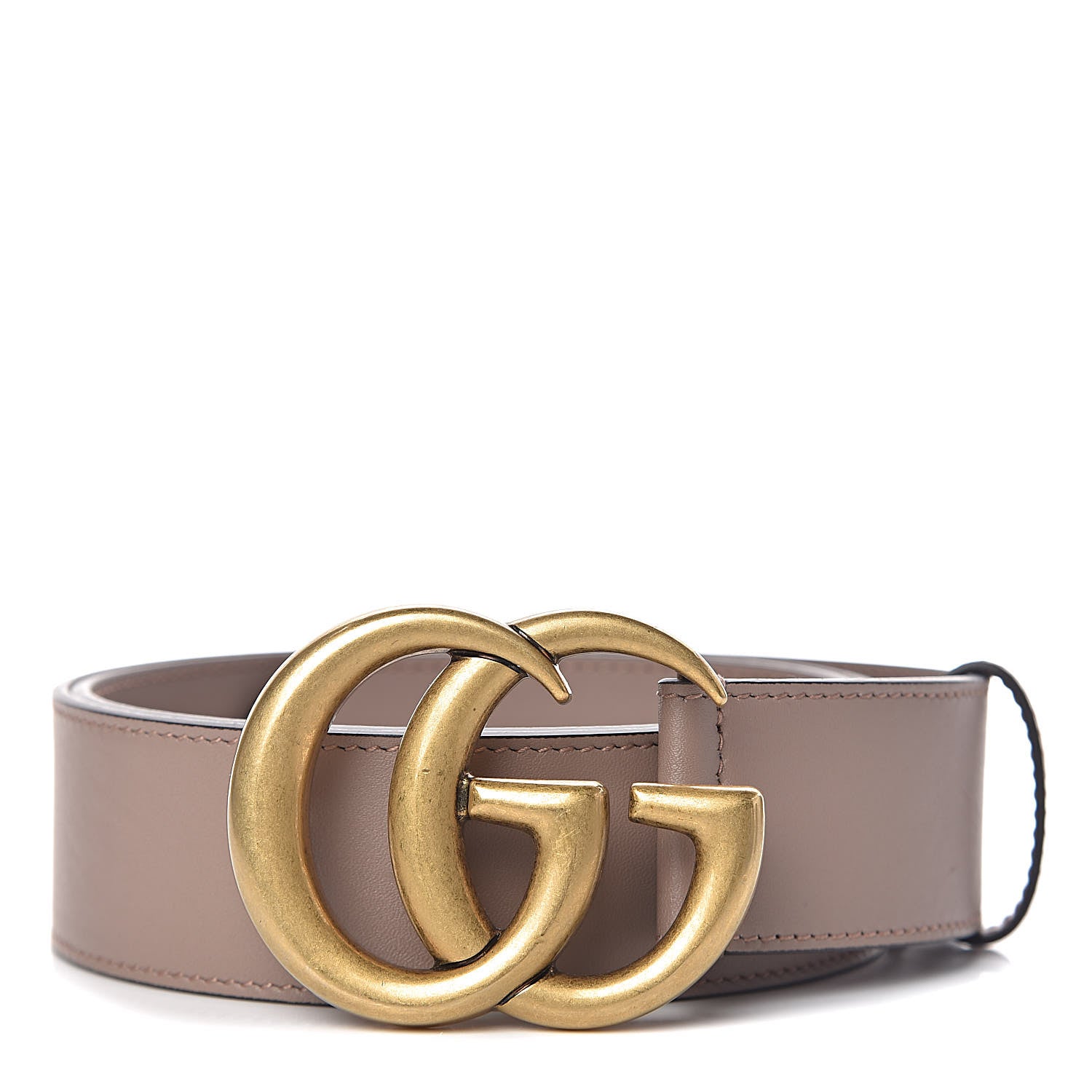 Gucci Calfskin Double G 40mm Belt 90 36 Porcelain Rose 1 of 7
