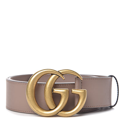 Gucci Calfskin Double G 40mm Belt 90 36 Porcelain Rose 1 of 7