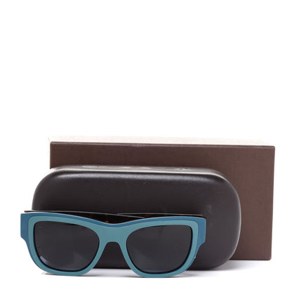 Louis Vuitton Tortoise Aster Sunglasses Z0617W Blue 7 of 7