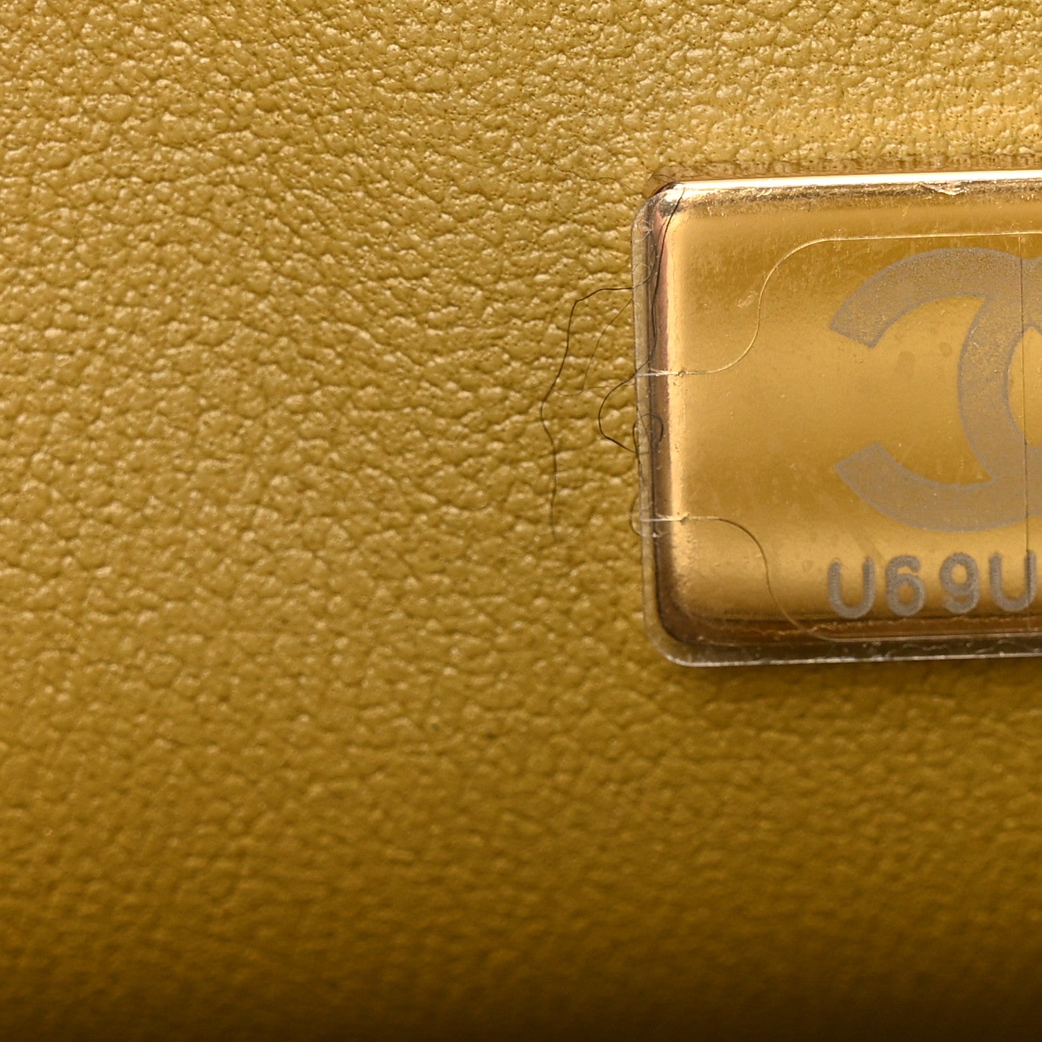 Chanel Shiny Lambskin Quilted Golden Links Top Handle Flap Green 7 of 10