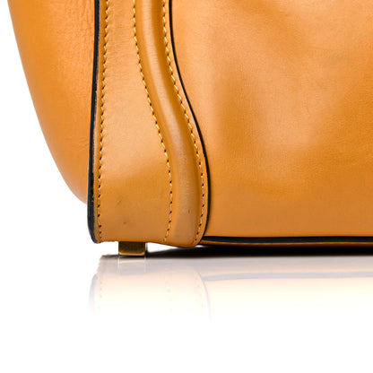 Celine Smooth Calfskin Micro Luggage Amber 26 of 31