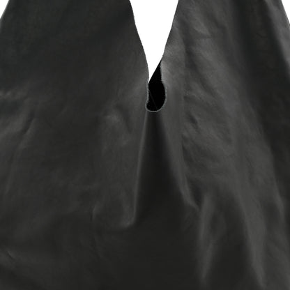 The Row Lambskin Bindle Three Bag Black 8 of 10