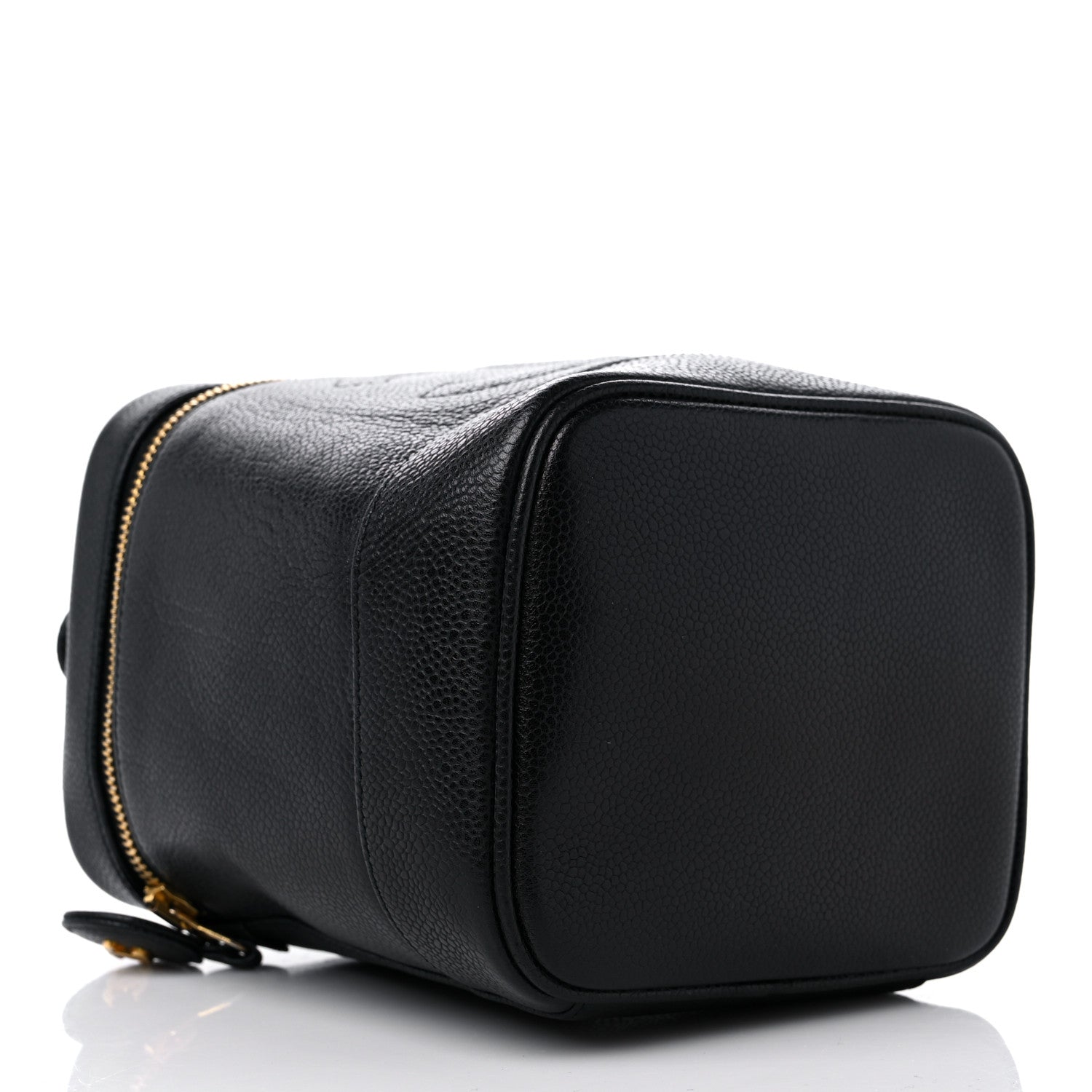 Chanel Caviar Vanity Cosmetic Case Black 4 of 12