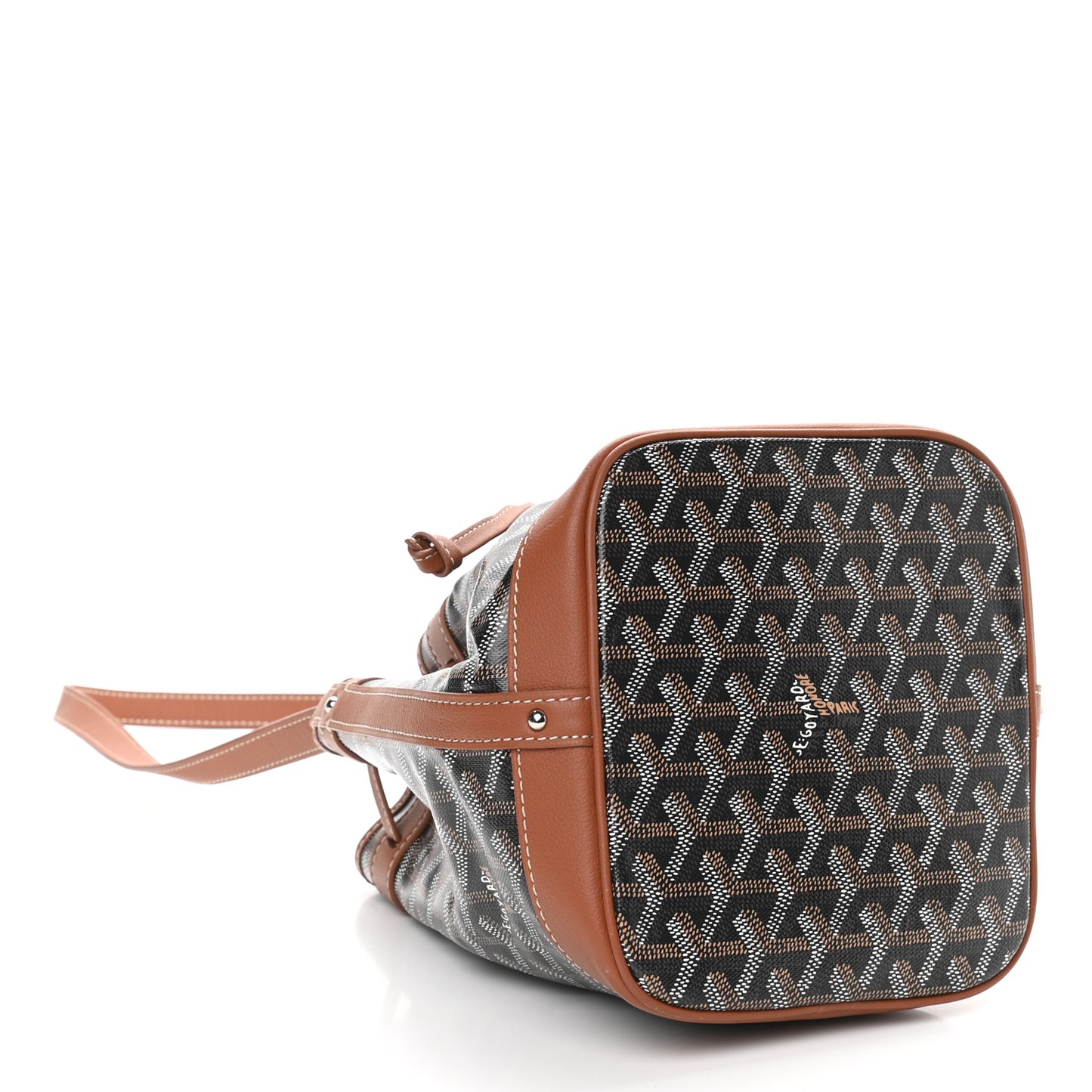 Goyardine Petit Flot Bucket Bag PM Black Gold
