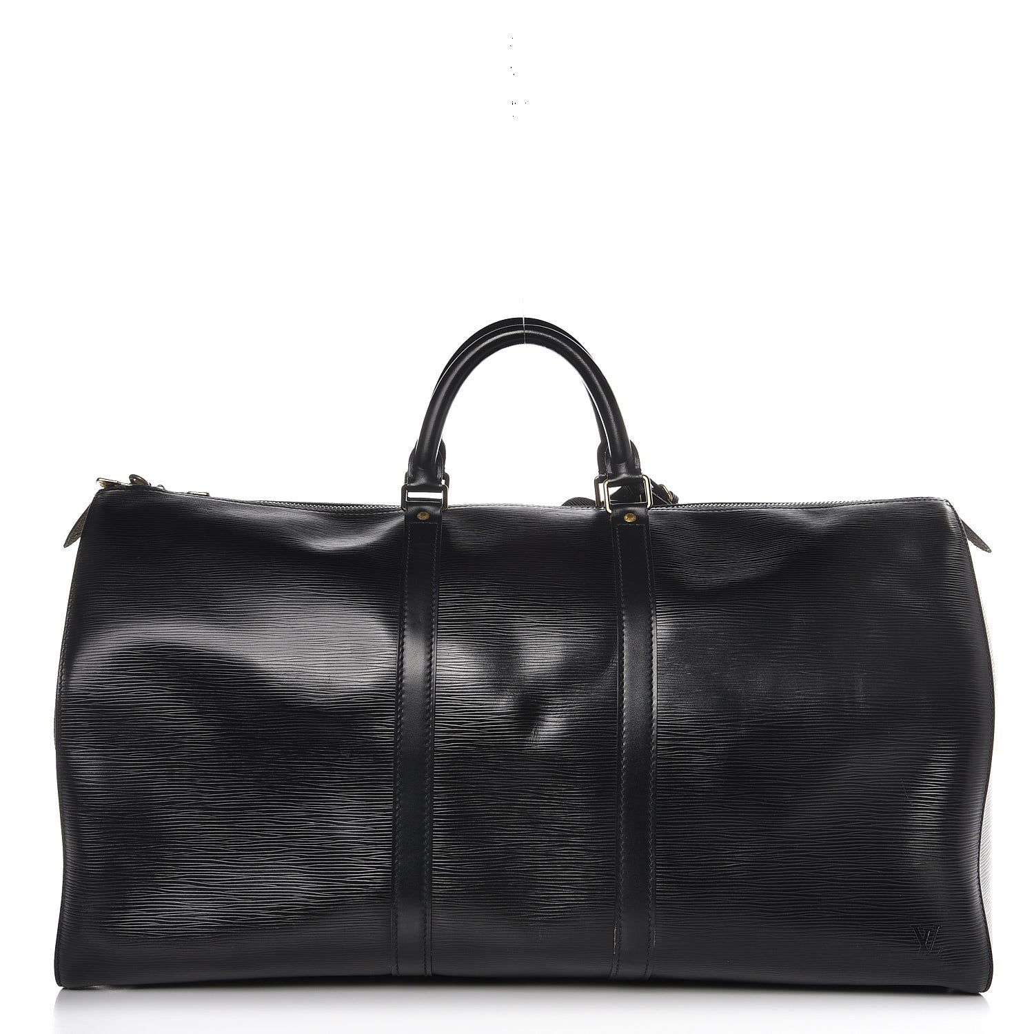 Louis Vuitton Epi Keepall 55 Black 1 of 12