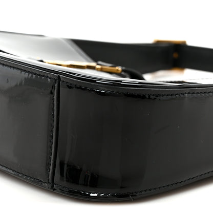 Saint Laurent Patent Le 5 A 7 Hobo Black 9 of 9