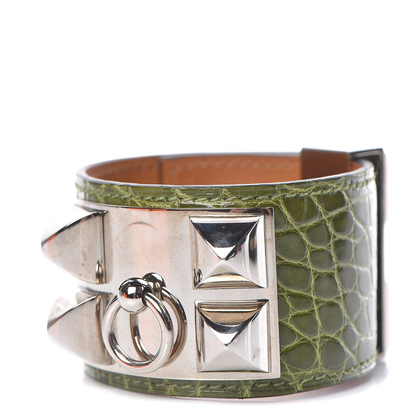 Shiny Alligator Collier De Chien CDC Bracelet Pelouse