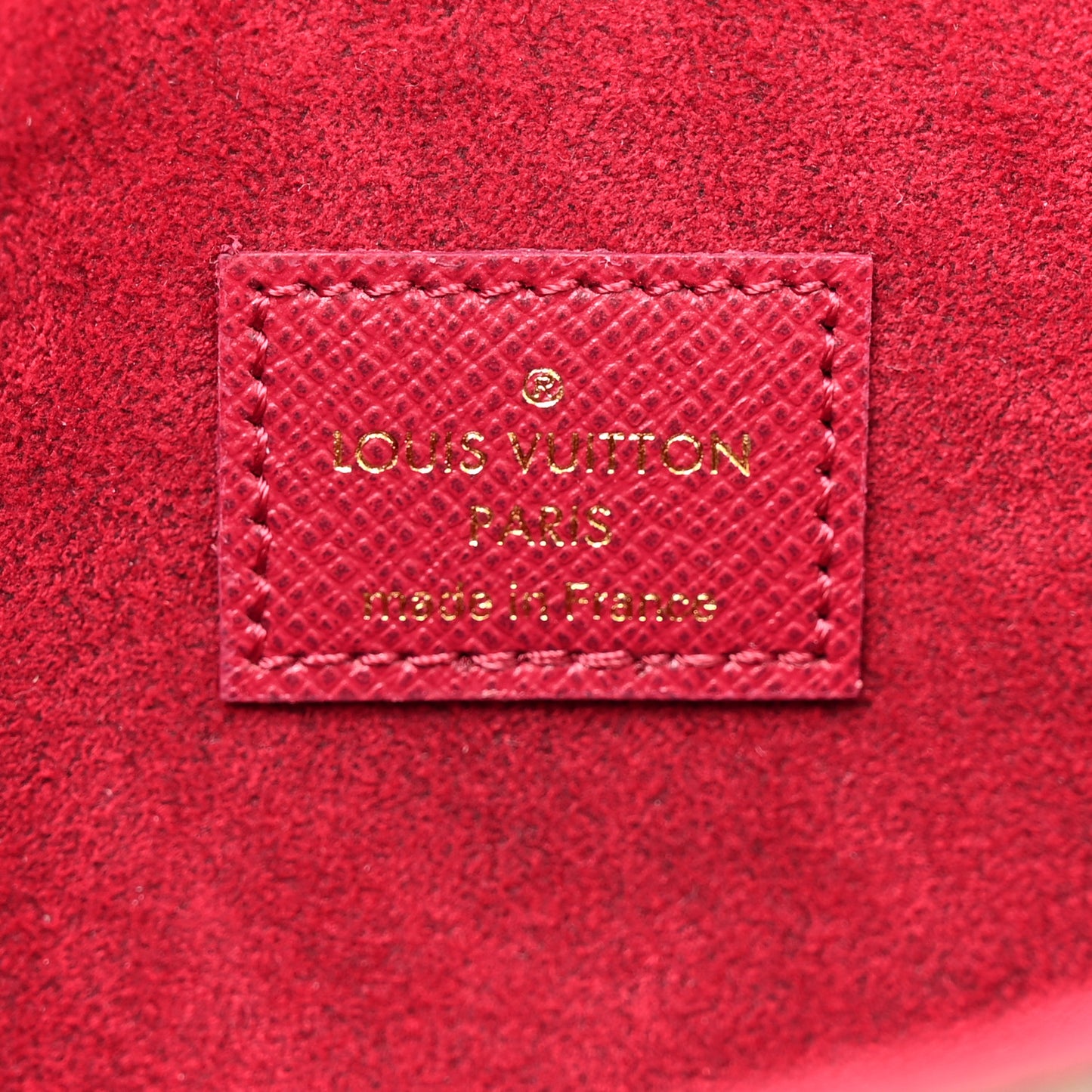 Monogram Pochette Felicie Chain Wallet Fuchsia