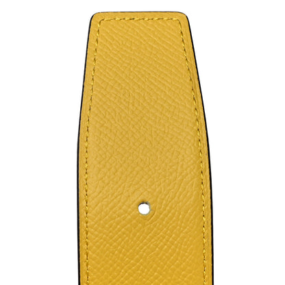 Hermes Epsom 32mm Belt Strap 80 Ebene Jaune De Naples 8 of 9