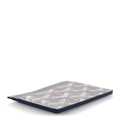 Goyard Goyardine Saint Sulpice Card Holder Navy 4 of 7