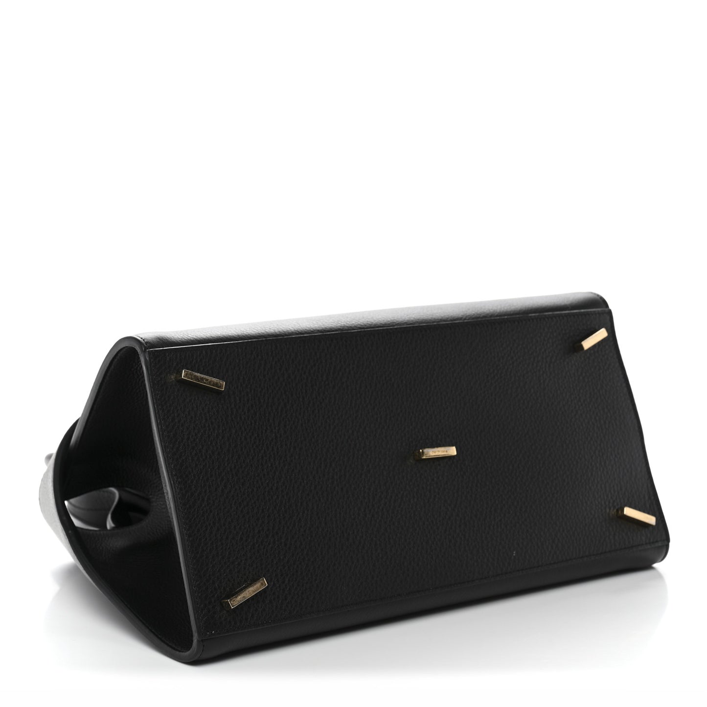 Calfskin Small Hug Bag Black