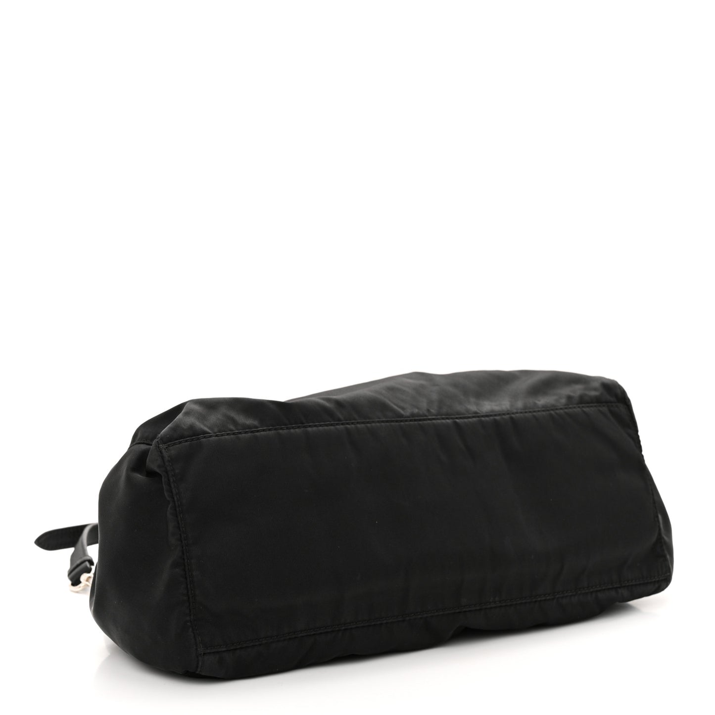 Tessuto Nylon Bow Shoulder Bag Black