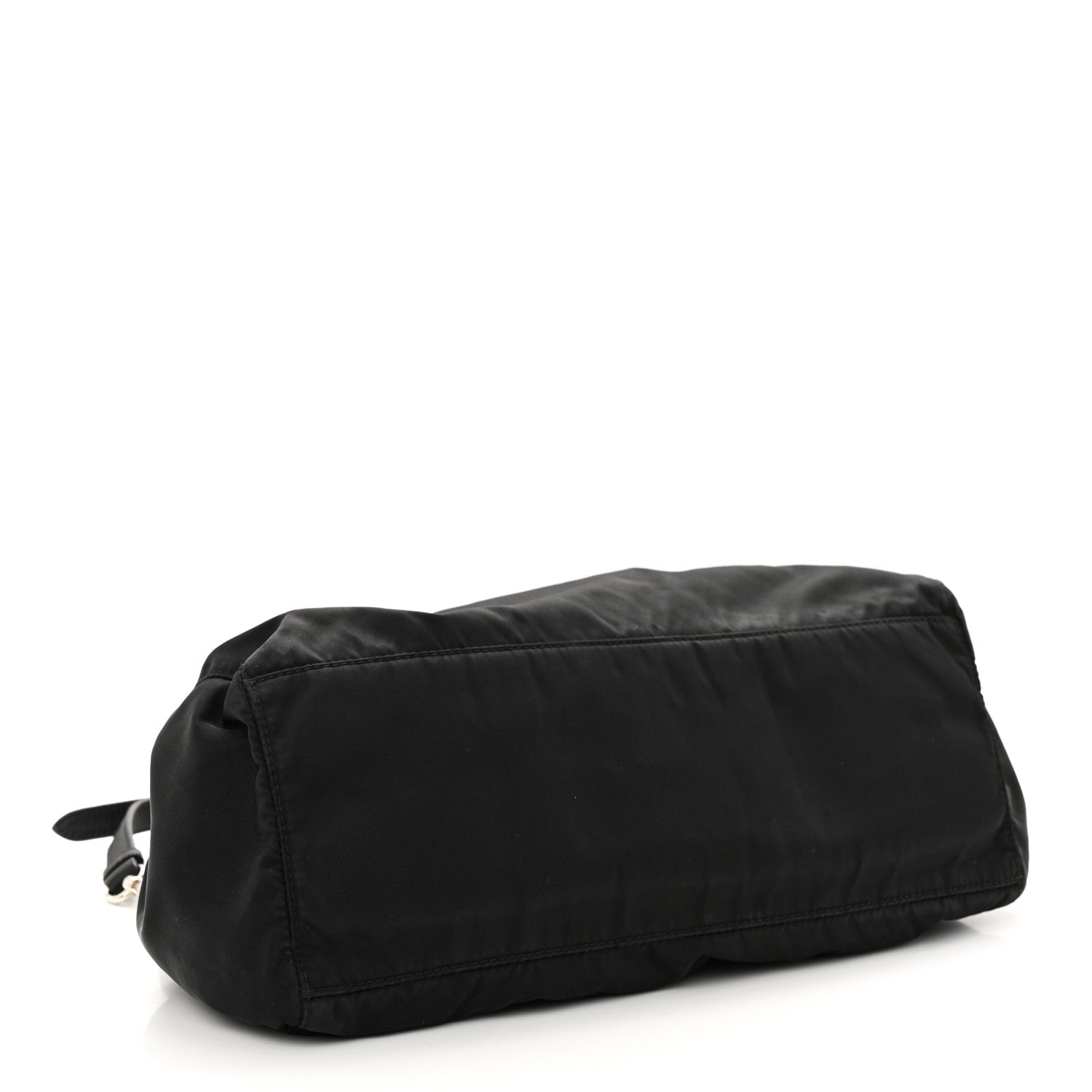 Prada Tessuto Nylon Bow Shoulder Bag Black 4 of 9