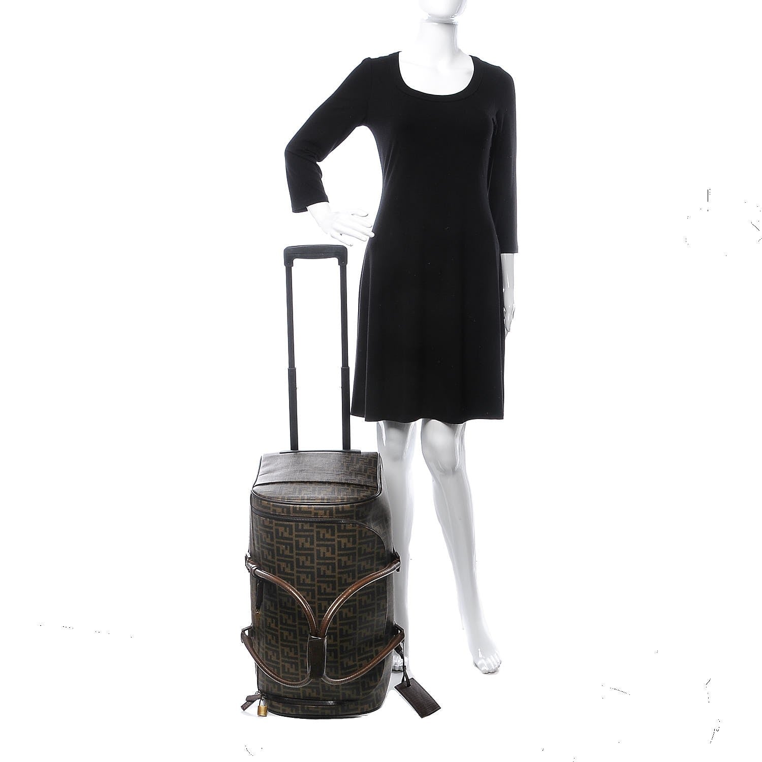 tobacco carry on luggage Fendi Zucca Spalmati Rolling Duffle Carry On Luggage Tobacco 345405 –  FASHIONPHILE