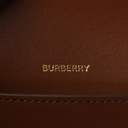 Burberry Grainy Calfskin Vintage Check Wallet Brown 6 of 8