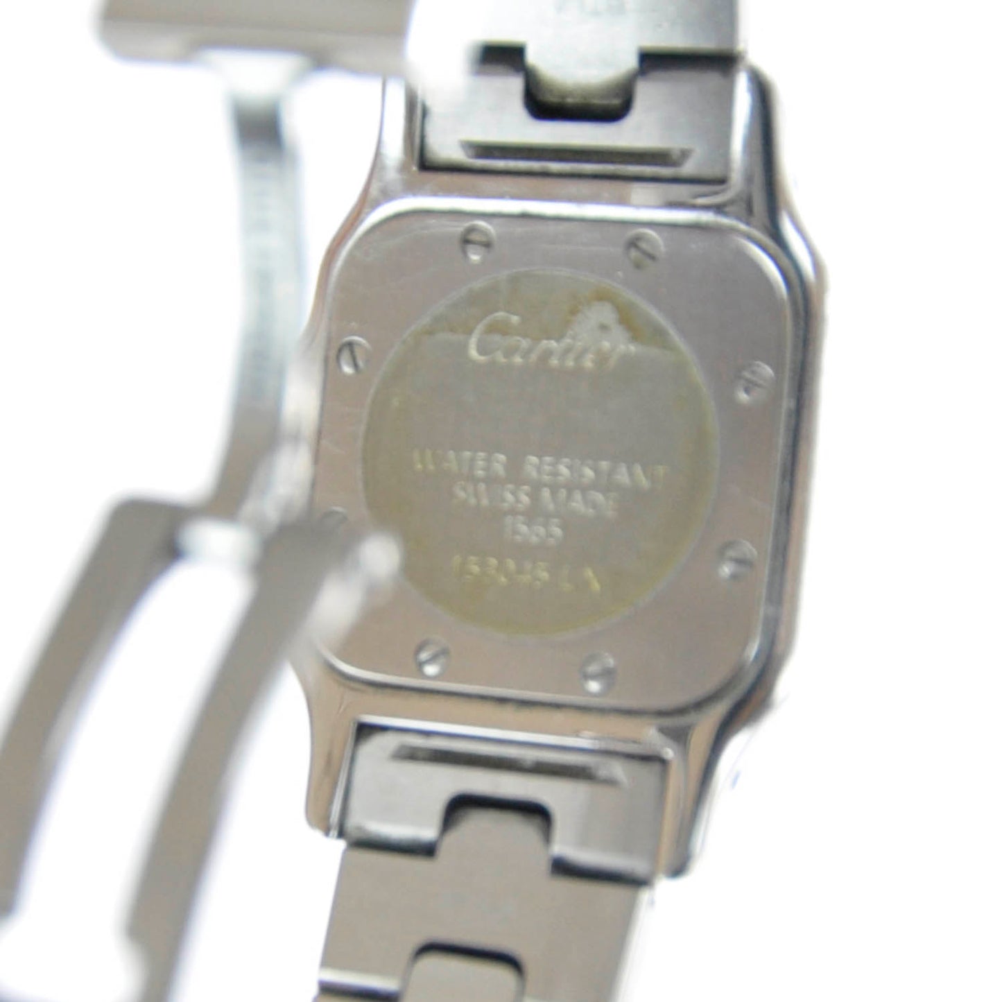 Stainless Steel 24mm Santos de Cartier Galbee Quartz Watch