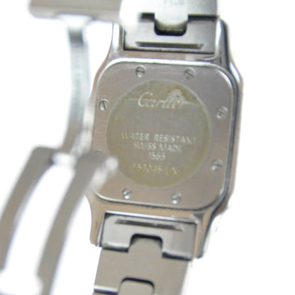 Cartier Stainless Steel 24mm Santos de Cartier Galbee Quartz Watch 8 of 9
