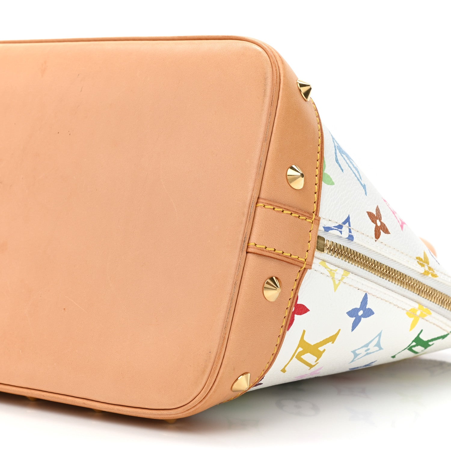Louis Vuitton Monogram Multicolor Alma White 7 of 17