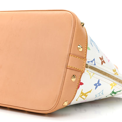Louis Vuitton Monogram Multicolor Alma White 7 of 17