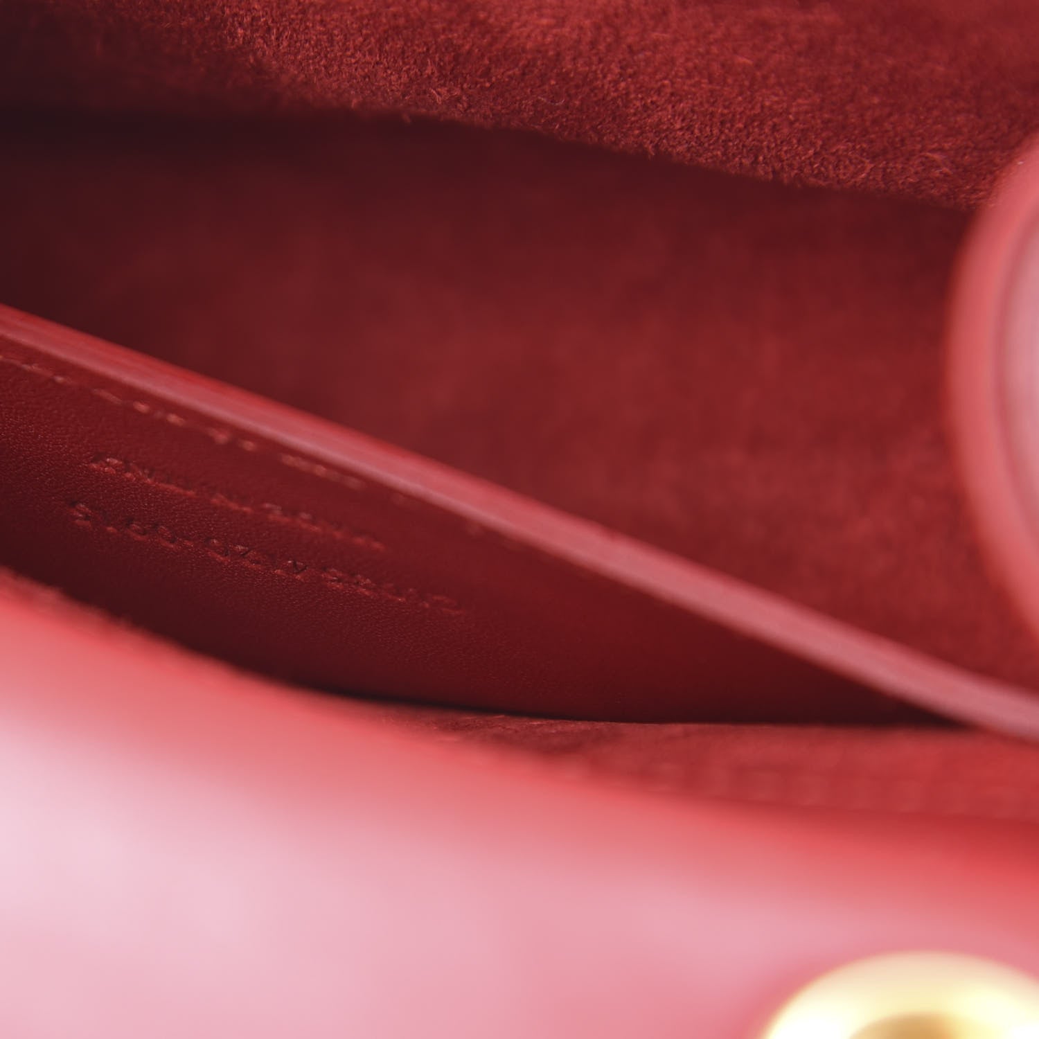 Saint Laurent Calfskin Small Classic Monogram Kate Tassel Satchel Red 7 of 12
