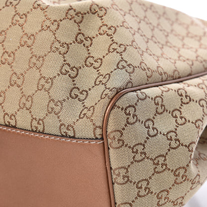 Gucci Monogram Large Sukey Tote Bronze 14 of 16
