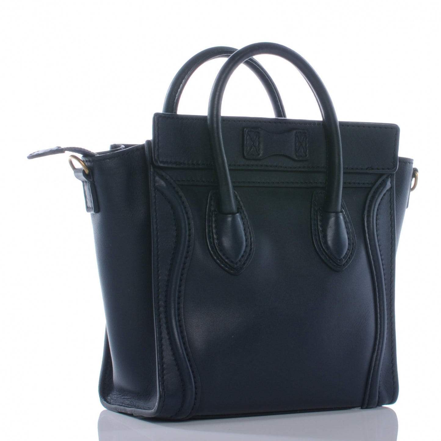Smooth Calfskin Nano Luggage Navy